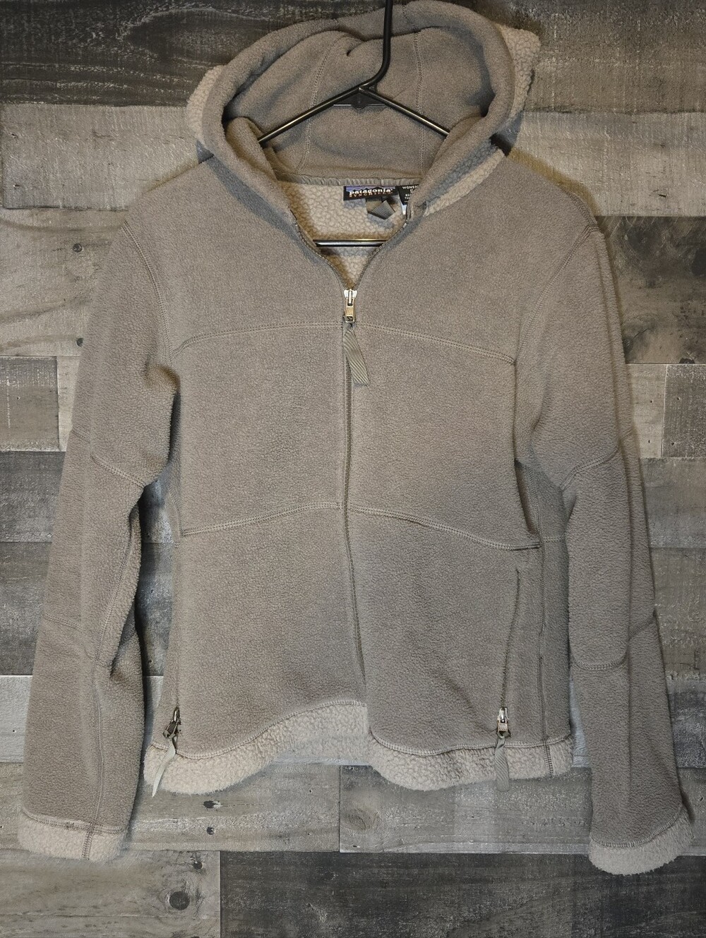vintage patagonia synchilla fleece full zip jacket